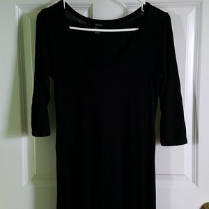 High Low Black Dress